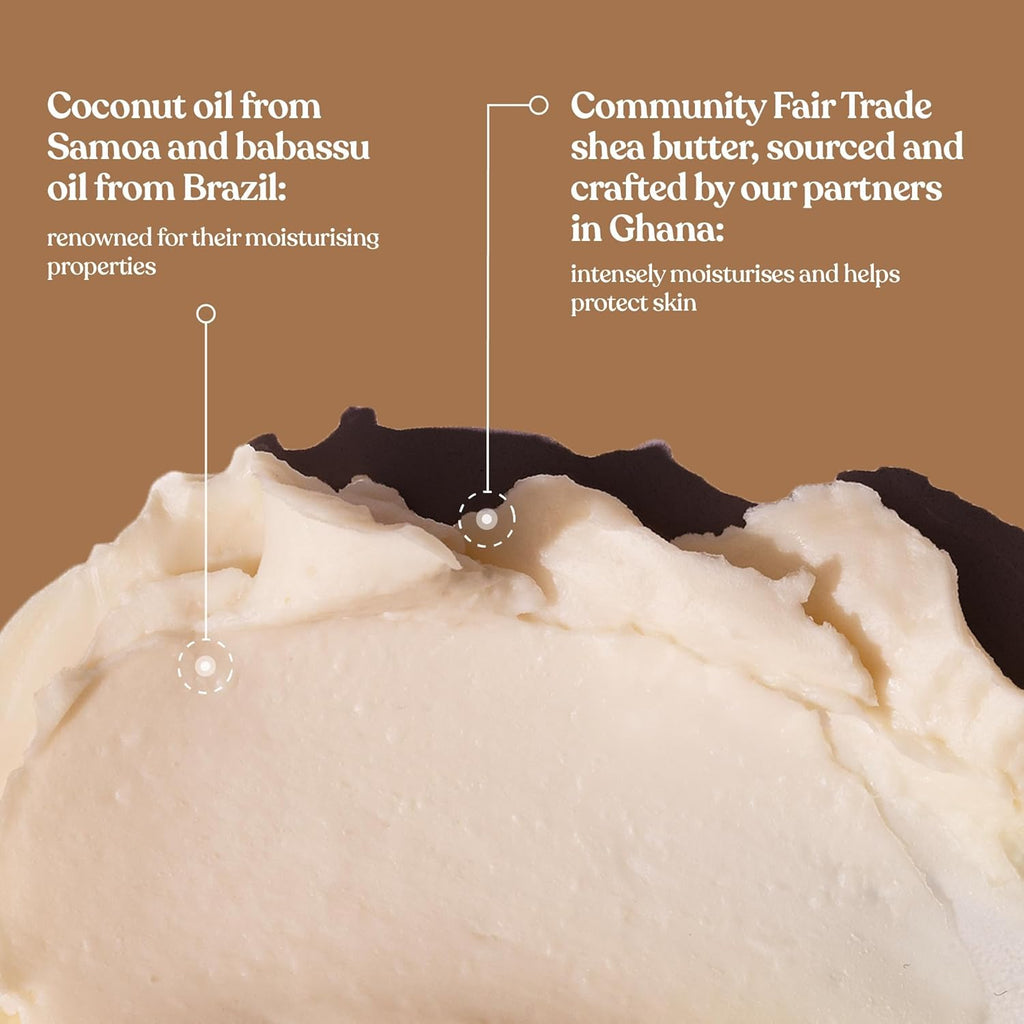 The Body Shop Coconut Body Butter – Nourishing & Moisturizing Skincare for Very Dry Skin – Vegan – 6.75 oz