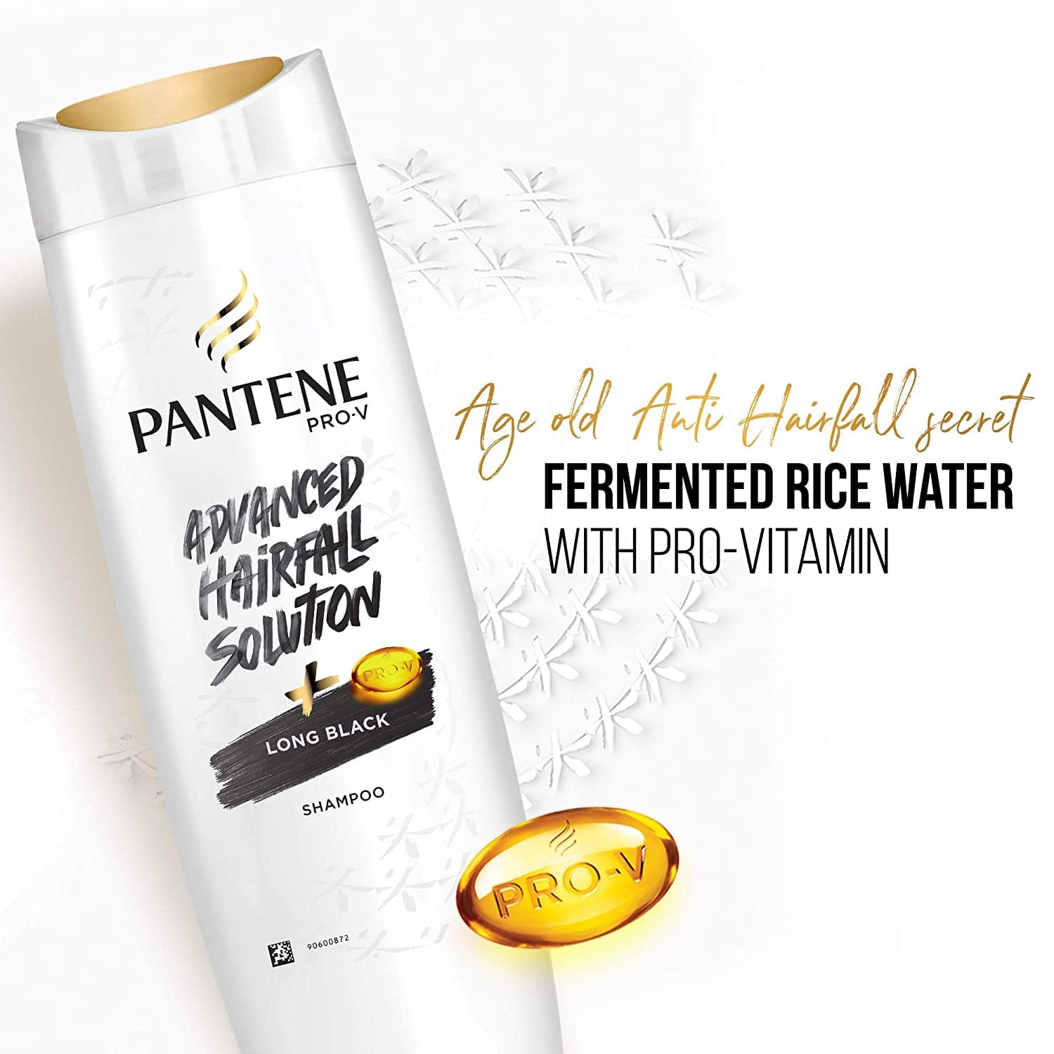Pantene - Advanced Hair Fall Solution Long Black Shampoo (340mL)