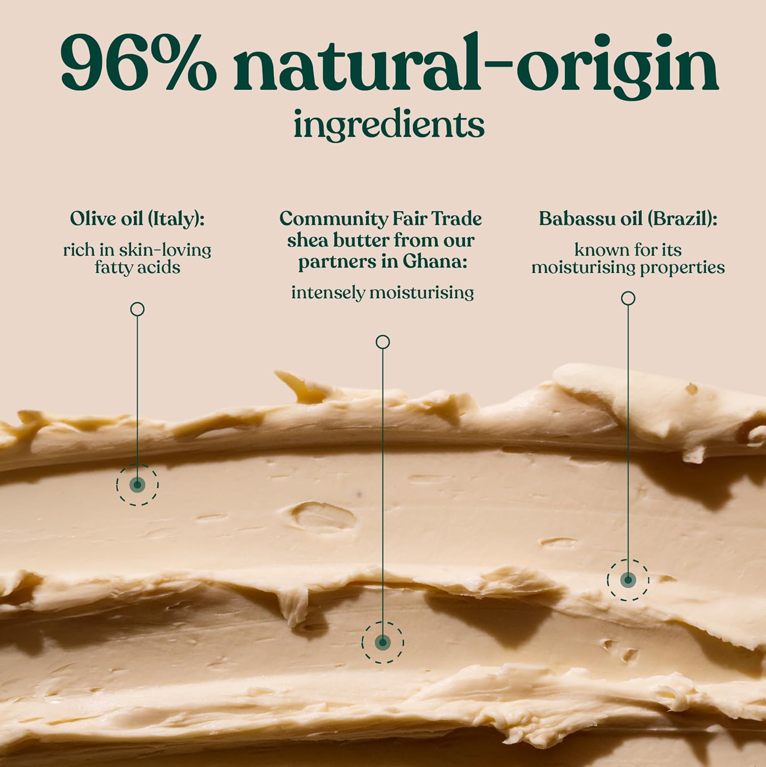 The Body Shop Olive Body Butter – Nourishing & Moisturizing Skincare for Very Dry Skin – Vegan – 6.75 oz