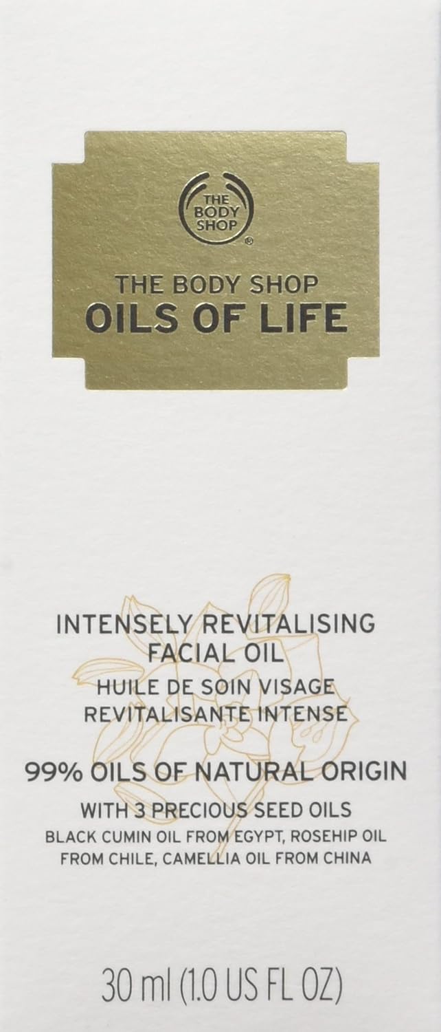 The Body Shop Oils Of Life Intensely Revitalizing Facial Oil, 1 Fl Oz (Vegan)