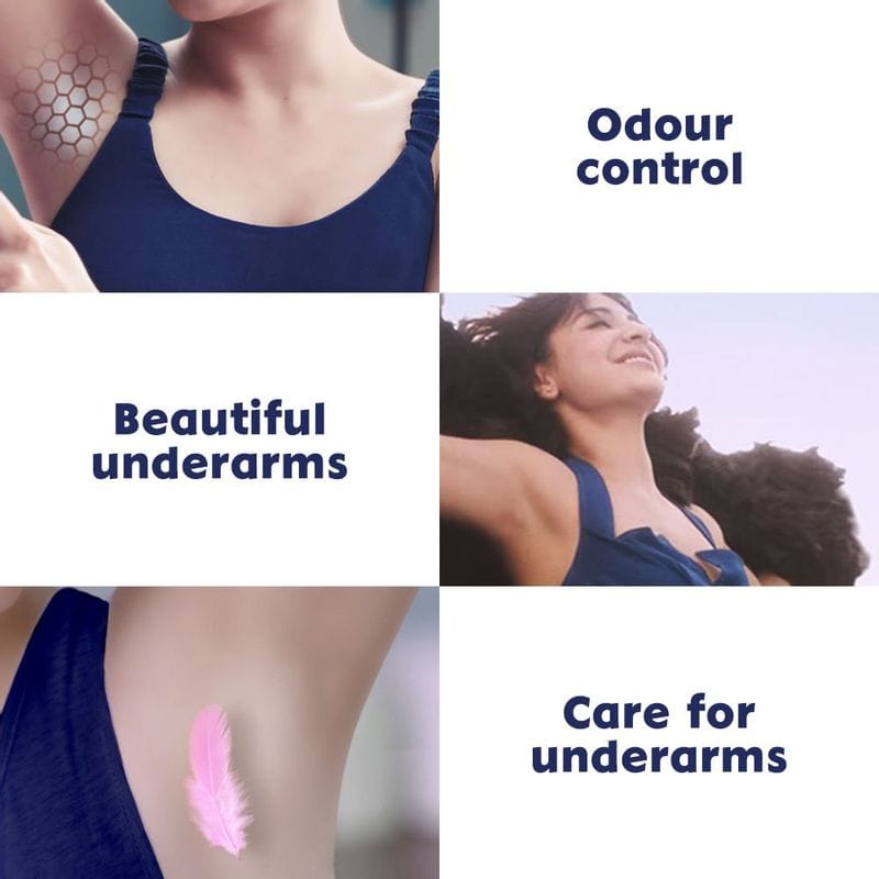 NIVEA Women Deodorant, Protect & Care, Non-Irritating & 48h Protection with NIVEA Crème Fragrance (150ml)