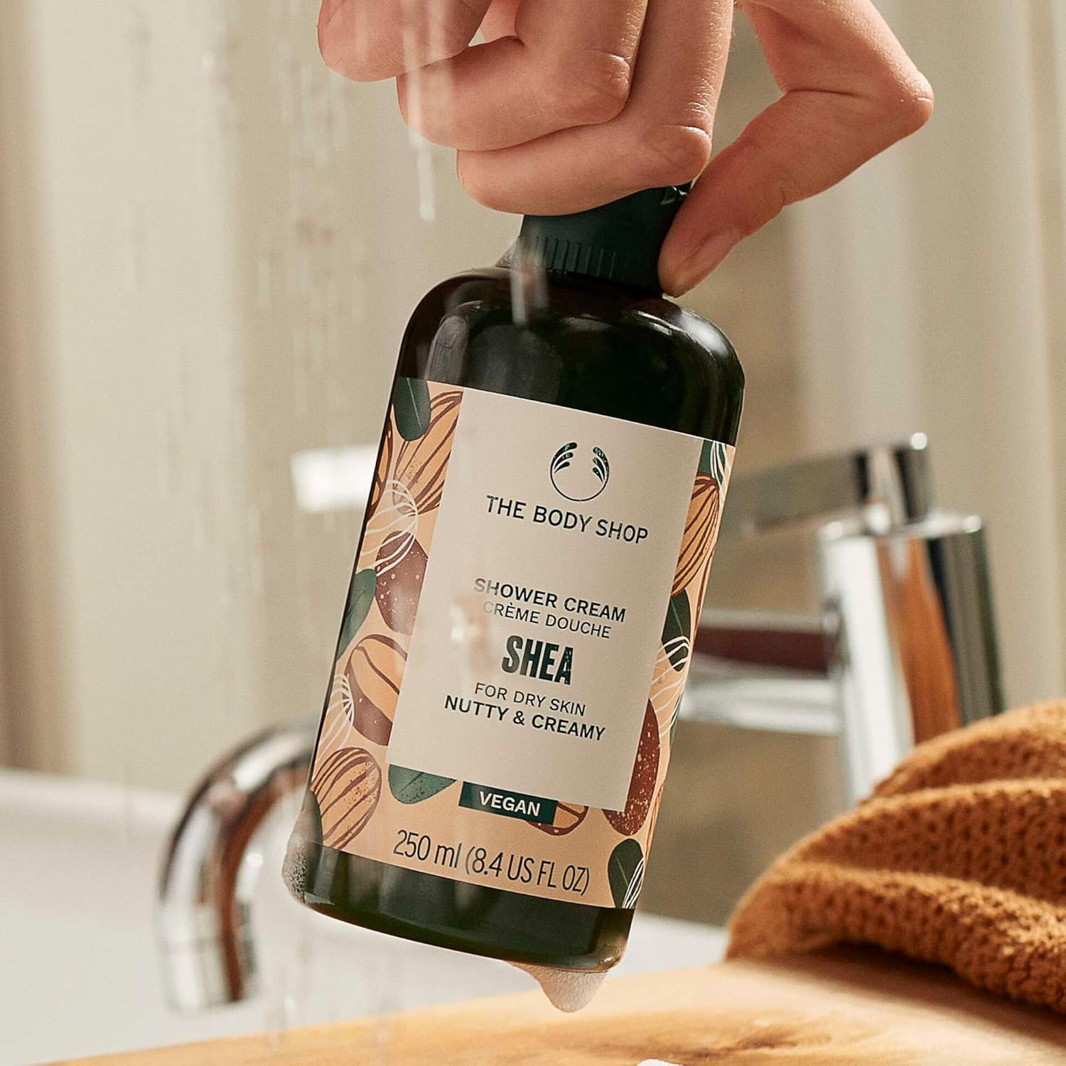 The Body Shop Vegan Shea Shower Cream, 250 Ml