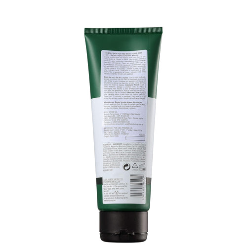 Tea Tree 3-in-1 Wash.Scrub.Mask by The Body Shop for Unisex - 4.2 oz Mask