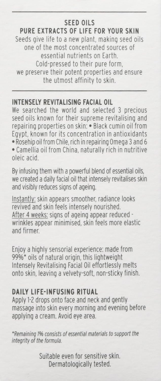 The Body Shop Oils Of Life Intensely Revitalizing Facial Oil, 1 Fl Oz (Vegan)