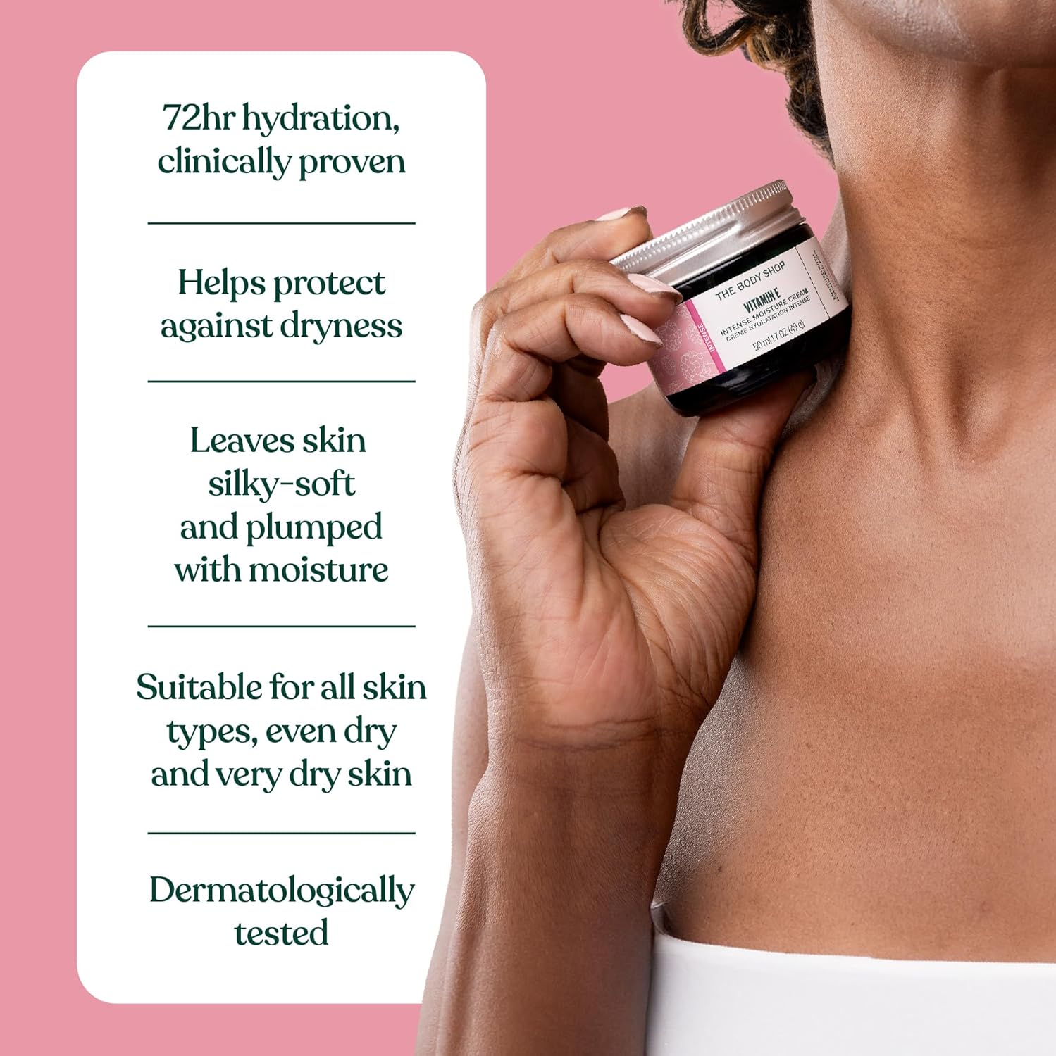 The Body Shop Vitamin E Intense Moisture Cream, 50ml