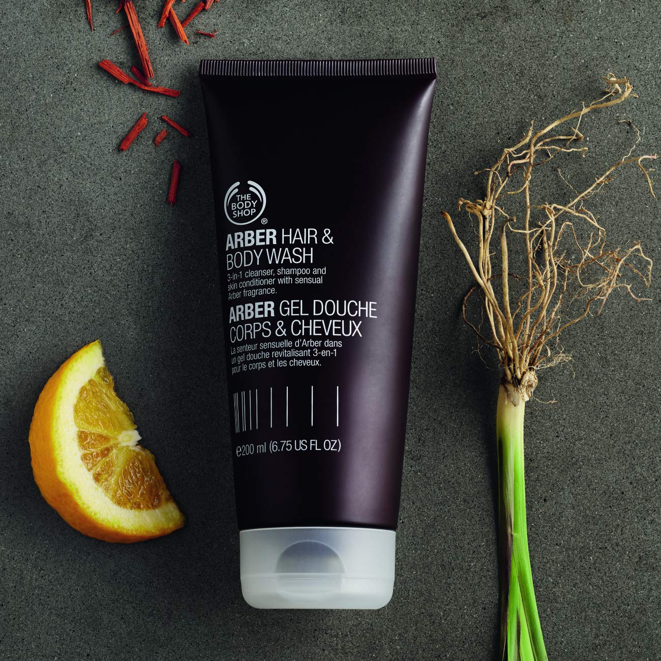 The Body Shop Arber Hair & Body Wash, 6.75-Fluid Ounce Visit the The Body Shop Store