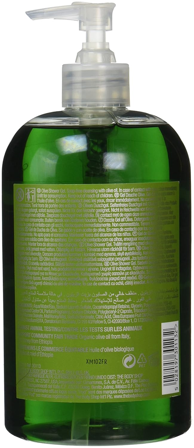The Body Shop Olive Shower Gel Jumbo, 25.3 Fluid Ounces