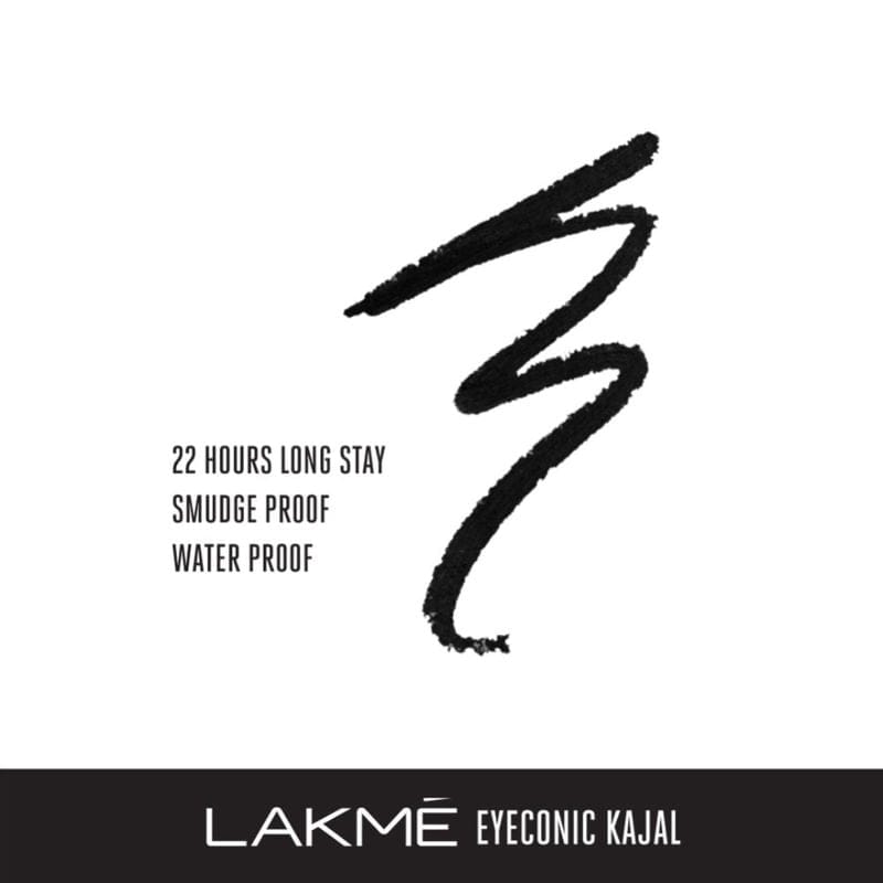 Lakme - Eyeconic Kajal Deep Black (0.35g)