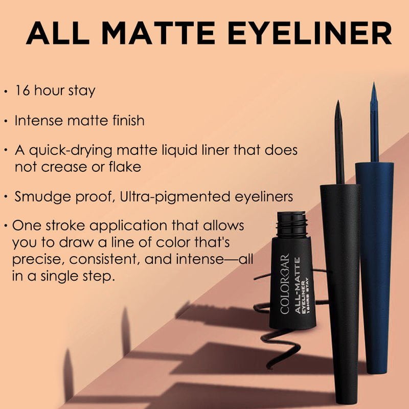 Colorbar - All-Matte Eyeliner (2.5ml)