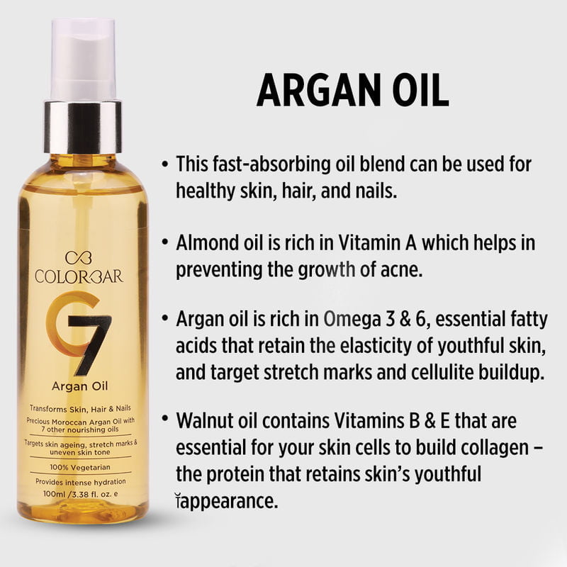Colorbar - C7 Argan Oil (100ml)