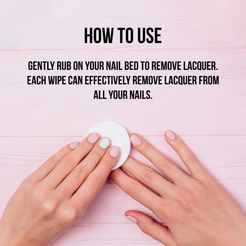 Colorbar - On The Go Nail Lacquer Remover Wipes Sunshine Rose (30 Wipes)