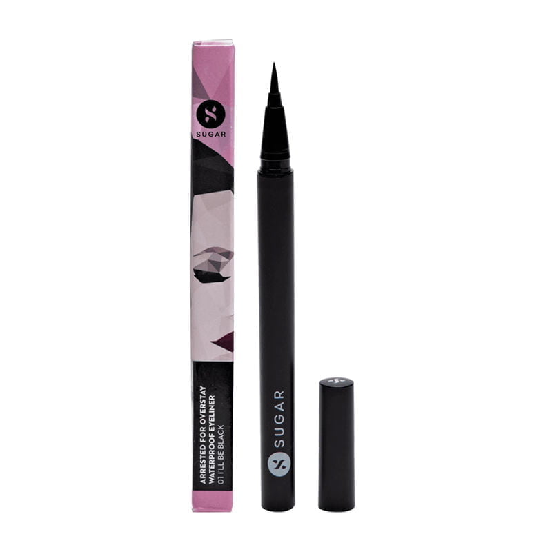 SUGAR - Arrested For Overstay Waterproof Eyeliner - 01 I'll Be Black (Black) (0.55ml)