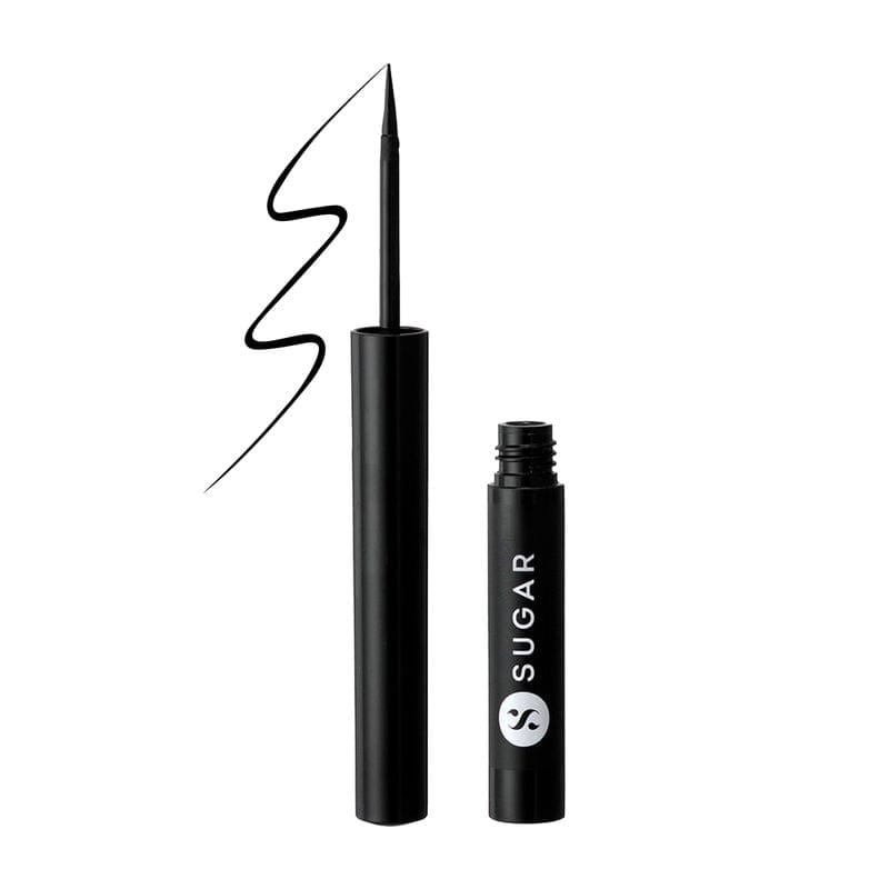 SUGAR - Eye Warned You So! Double Matte Eyeliner 01 Black Swan (1.7ml)