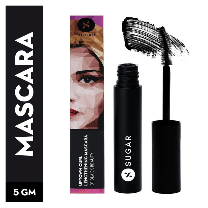 SUGAR - Uptown Curl Lengthening Mascara - 01 Black Beauty (Black) (5g)