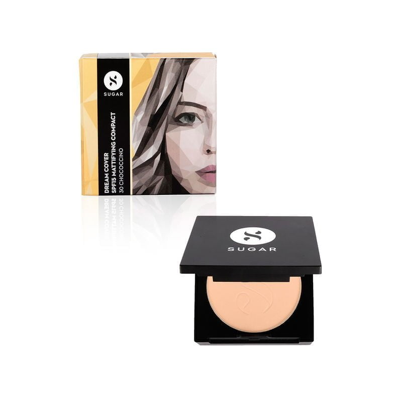 SUGAR Dream Cover SPF15 Mattifying Compact 30 Chococcino (6gm)