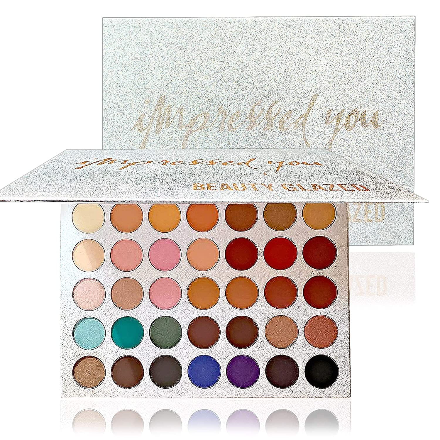 Beauty Glazed - impressed You 35 Colors Waterproof Eye Shadow Palette