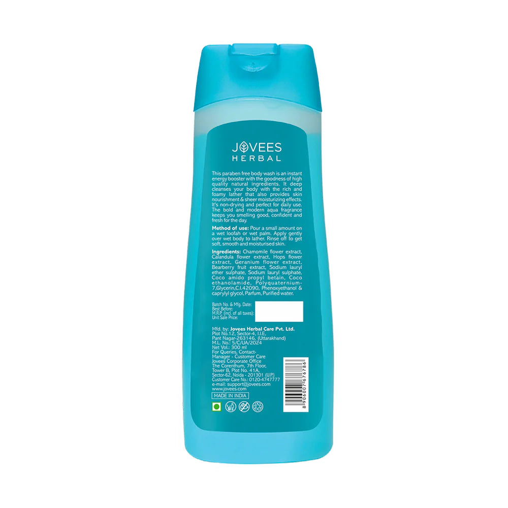 Jovees - Moisturising Aqua Body Wash (300mL)