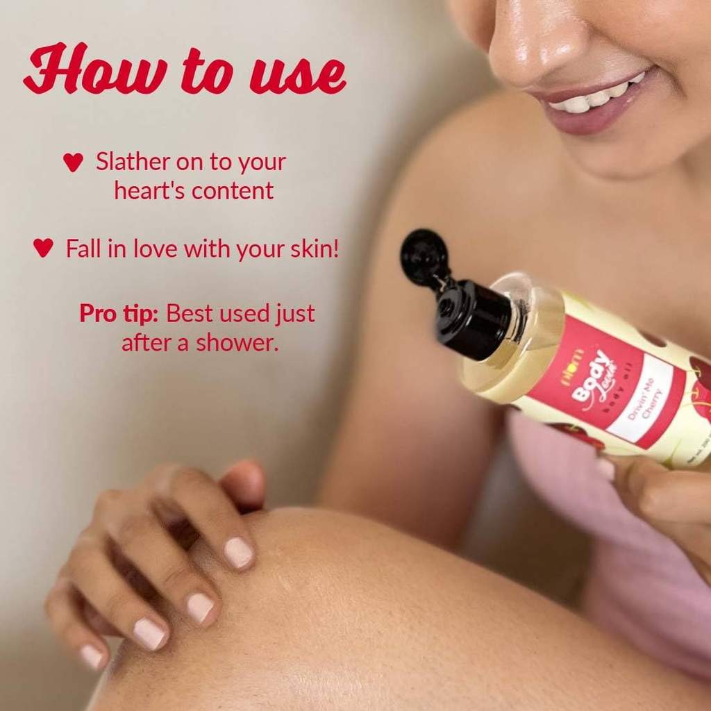 Plum BodyLovin' Drivin’ Me Cherry Body Oil (200mL)