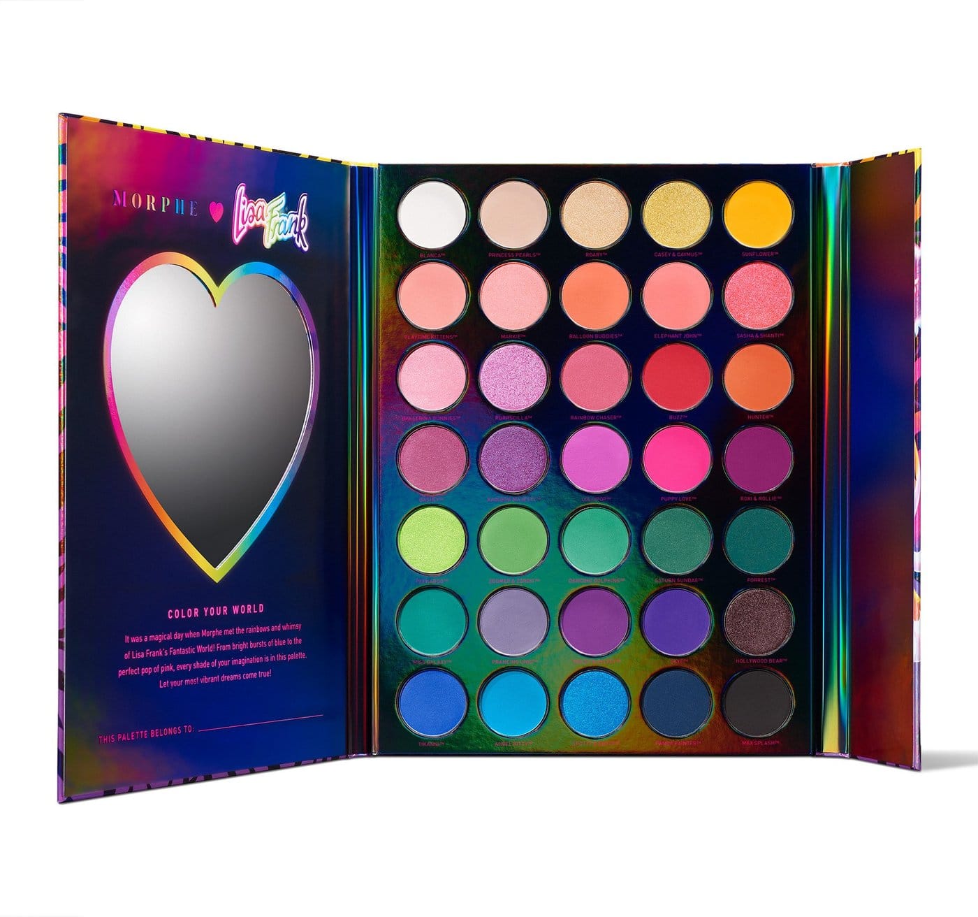 MORPHE X LISA FRANK - 35B BY LISA FRANK ARTISTRY PALETTE - FORREST™