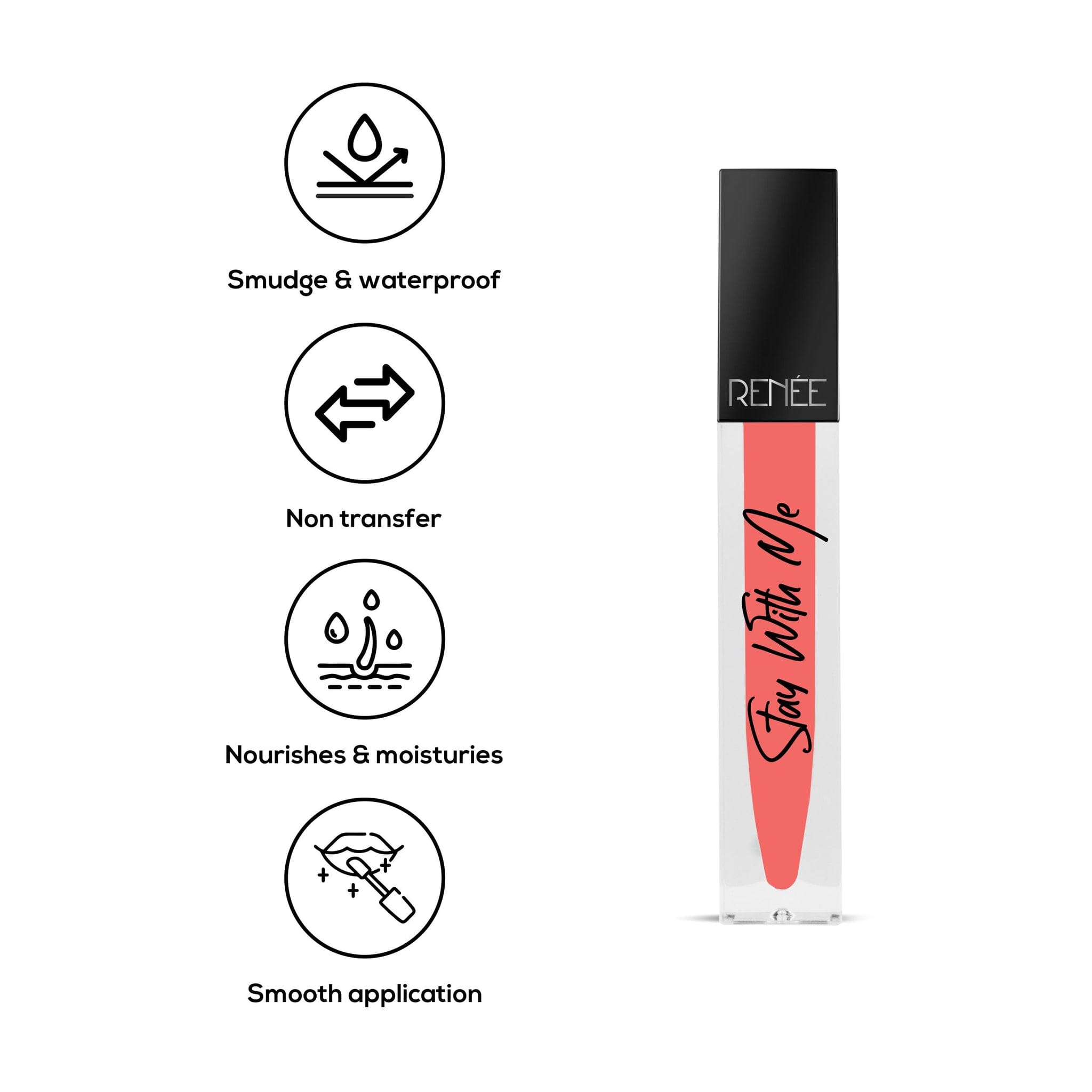 Renee - Stay With Me Matte Lip Color (5mL)