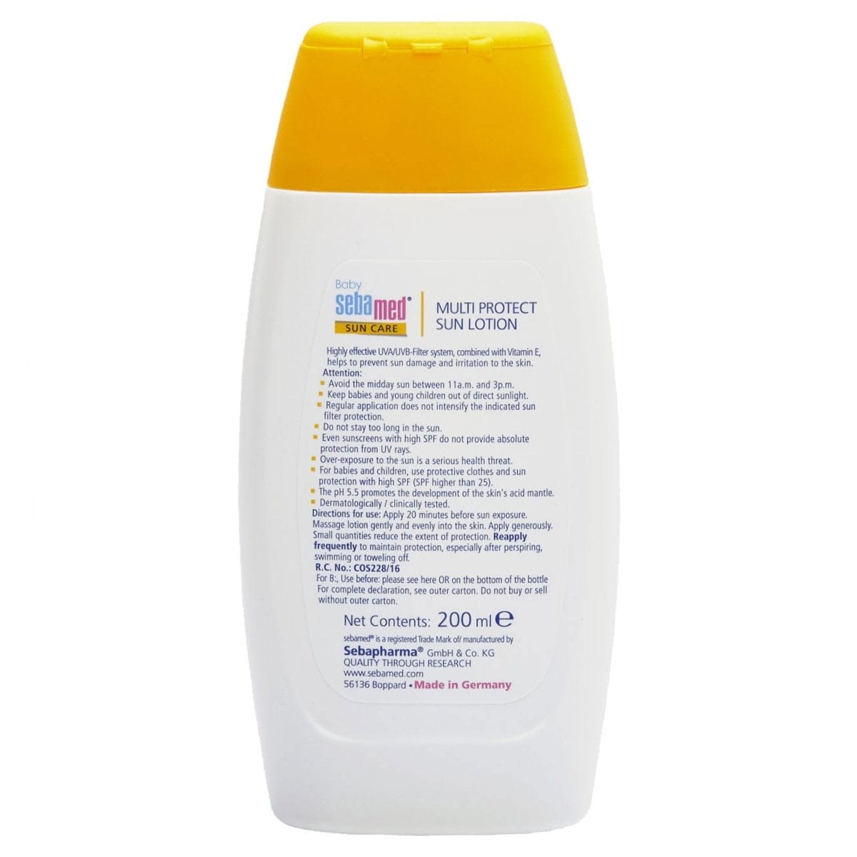 SebaMed - Baby Sun lotion SPF50+ (200mL)