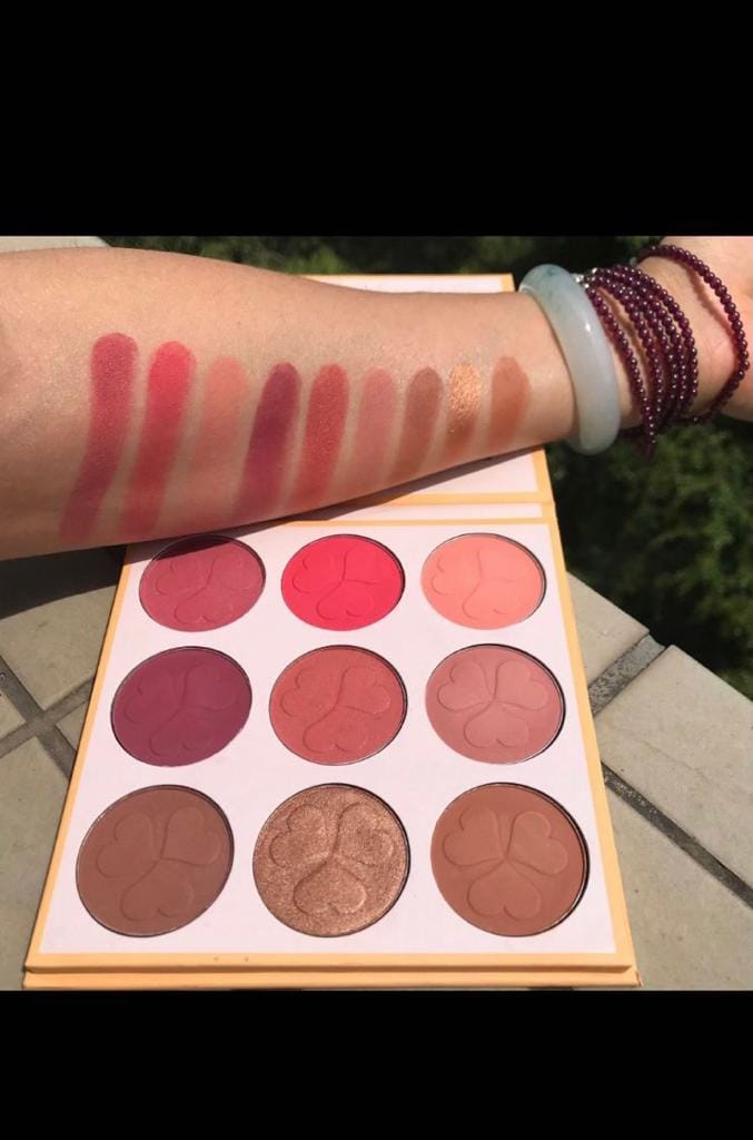 Delanci - 9 Colors Blush Palette