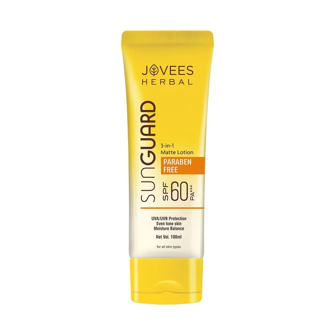 Jovees - Sun Guard 3 In 1 Matte Lotion SPF 60 PA +++ (100ML)