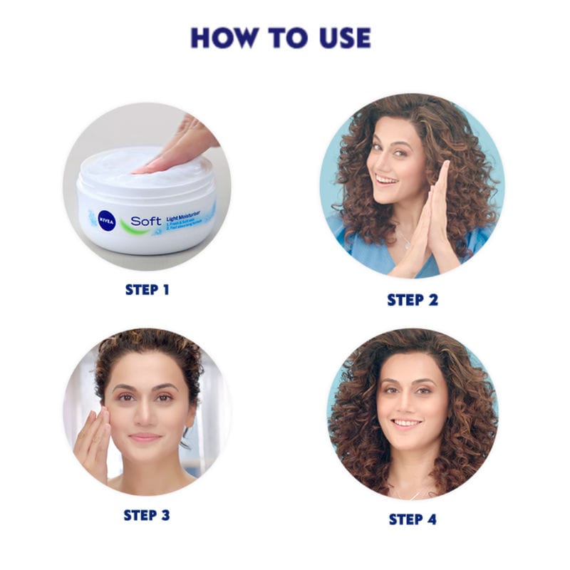 Nivea - Soft Light Moisturizer Cream with Vitamin E (100mL)