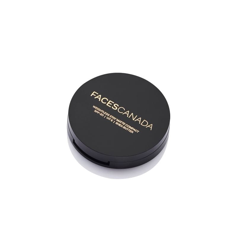 Faces Canada - Weightless Stay Matte Compact SPF-20 Vitamin E & Shea Butter