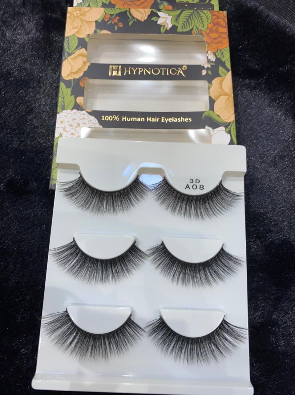 Hypnotica - 3D 100% Human Hair Eyelashes (A08)