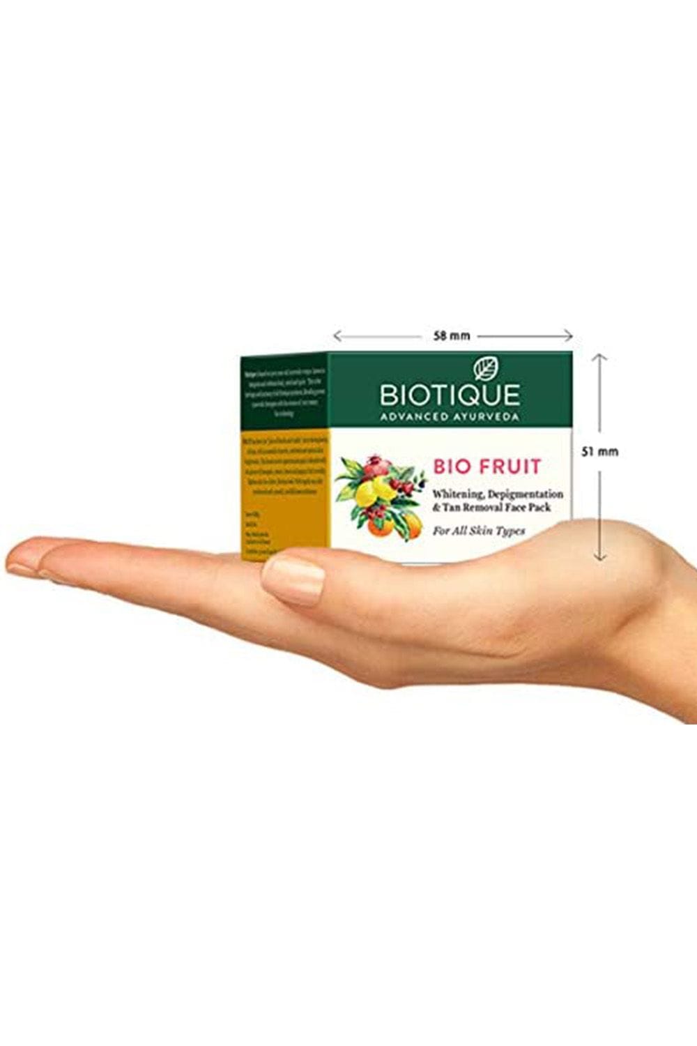 Biotique - Bio Fruit Whitening And Depigmentation & Tan Removal Face Pack (75g)