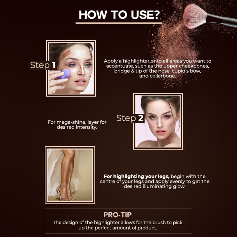 Colorbar - X Jacqueline Glow With Love Highlighter - Prismatic Romance - 001 (9.5 g)
