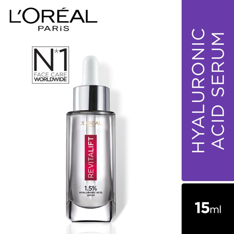 Loreal Paris - Revitalift 1.5% Hyaluronic Acid Face Serum (15mL)