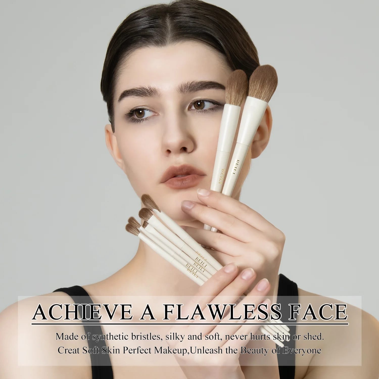 Beili - Get Beili The Perfect Look Make Up Brush Set (15Pcs)