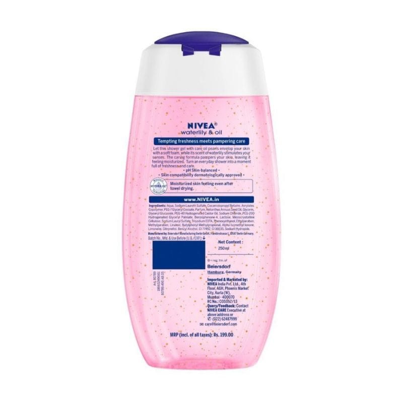 Nivea - Body Wash- Waterlily & Oil Shower Gel Waterlily Flower (250mL)