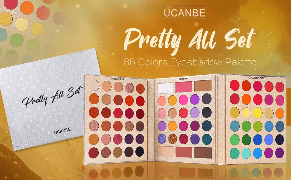 UCANBE - Pretty All Set Eyeshadow Palette