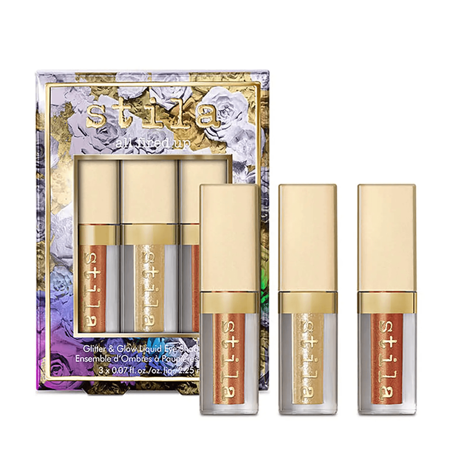 Stila - All Fired Up Glitter & Glow Liquid Eyeshadow Set