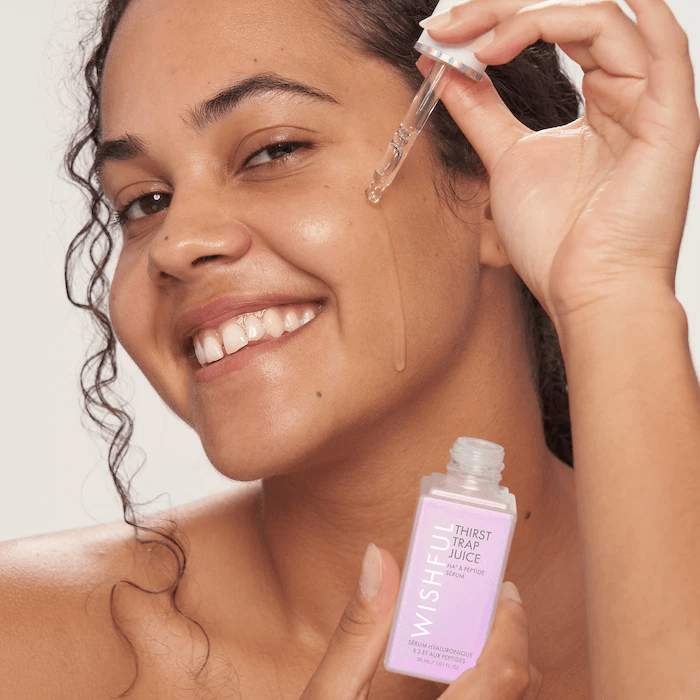 Wishful - Thirst Trap Juice Hyaluronic Acid & Peptide Hydrating Facial Serum {1.0 oz/ 30 mL}
