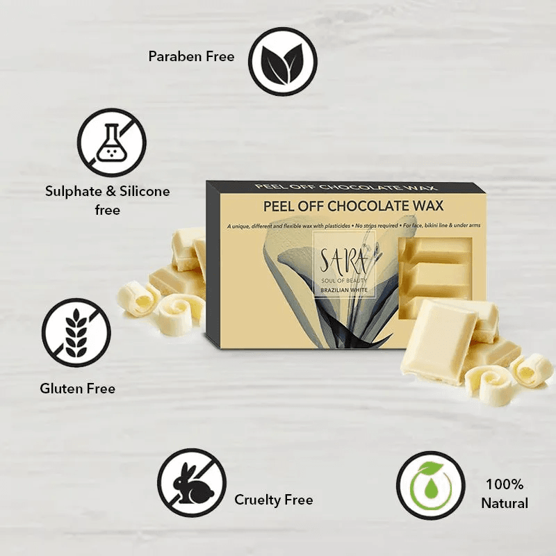 Sara - Brazilian White Chocolate Wax (500gm)