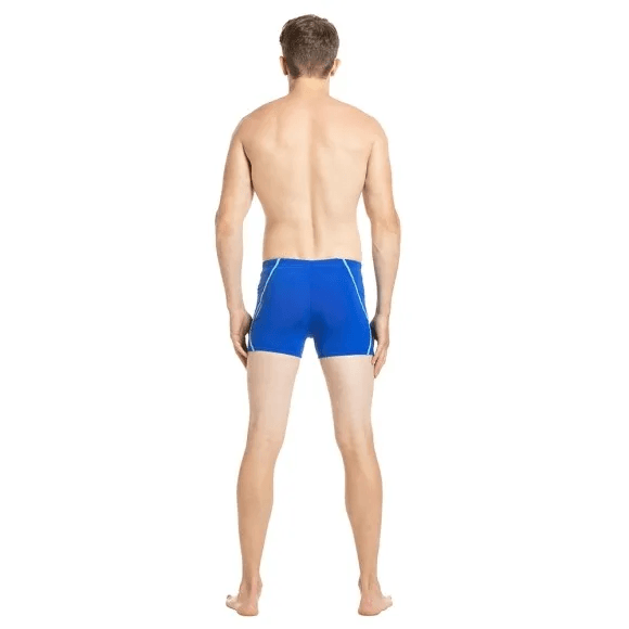 Speedo - Essential Splice Aquashort - Beautiful Blue - Green Glow (#809307P038 Size - 40) 01N