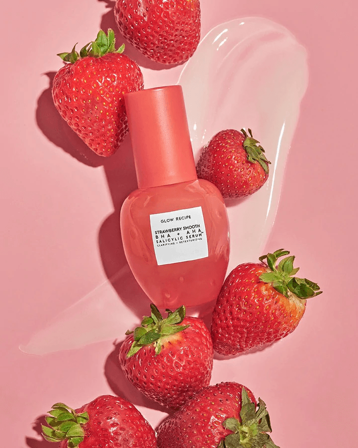 Glow Recipe - Strawberry Smooth BHA + AHA Salicylic Serum (30mL)