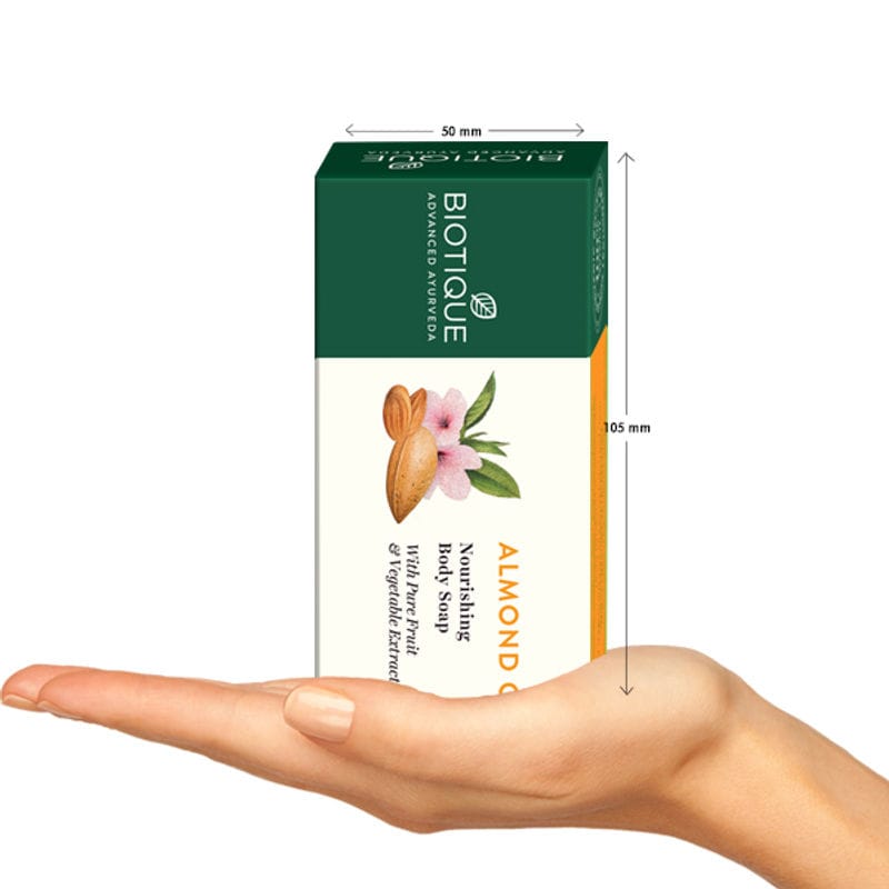 Biotique - Bio Almond Oil Nourishing Body Soap (150gm)