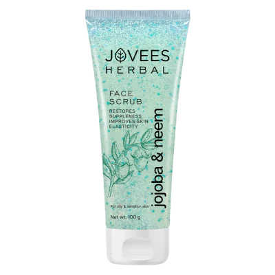 Jovees - JOJOBA AND WHEATGERM FACE SCRUB (100g)