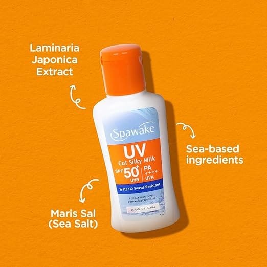 Spawake - Uv Cut Silky Milk SPF 50 PA++++ Water Resistant (45ml)