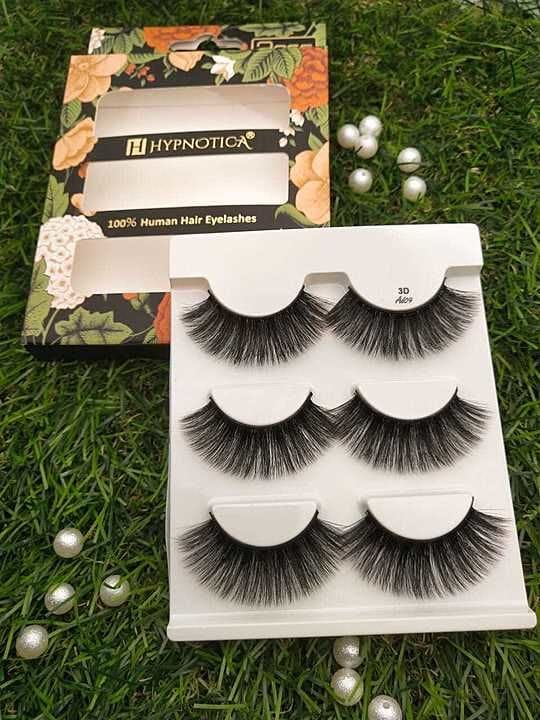 HYPNOTICA - 3D 100% HUMAN HAIR EYELASHES (AD09)