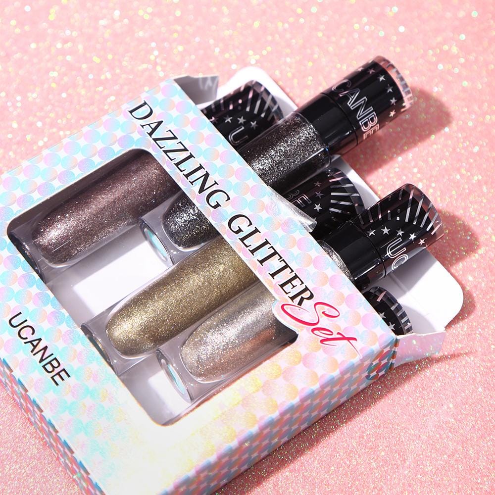 UCANBE - Dazzling Glitter Eyeshadow Liquid Set