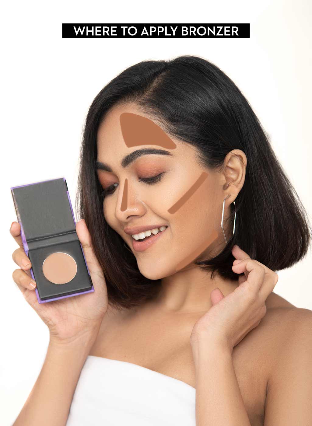 SUGAR - Contour De Force Mini Bronzer 03 Caramel Captain (Chestnut Brown)