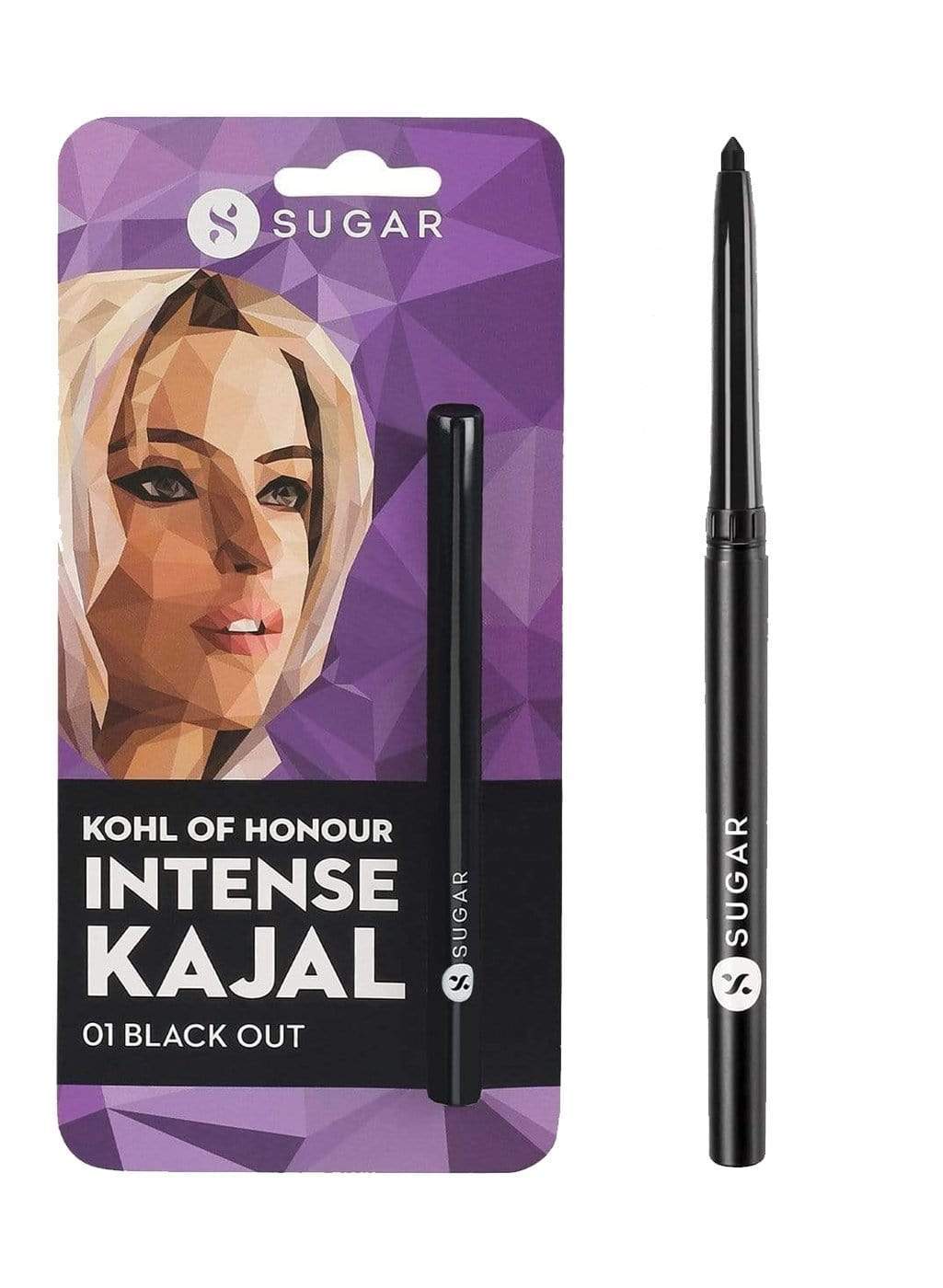 SUGAR - Kohl Of Honour Intense Kajal 01 Black Out (Black)