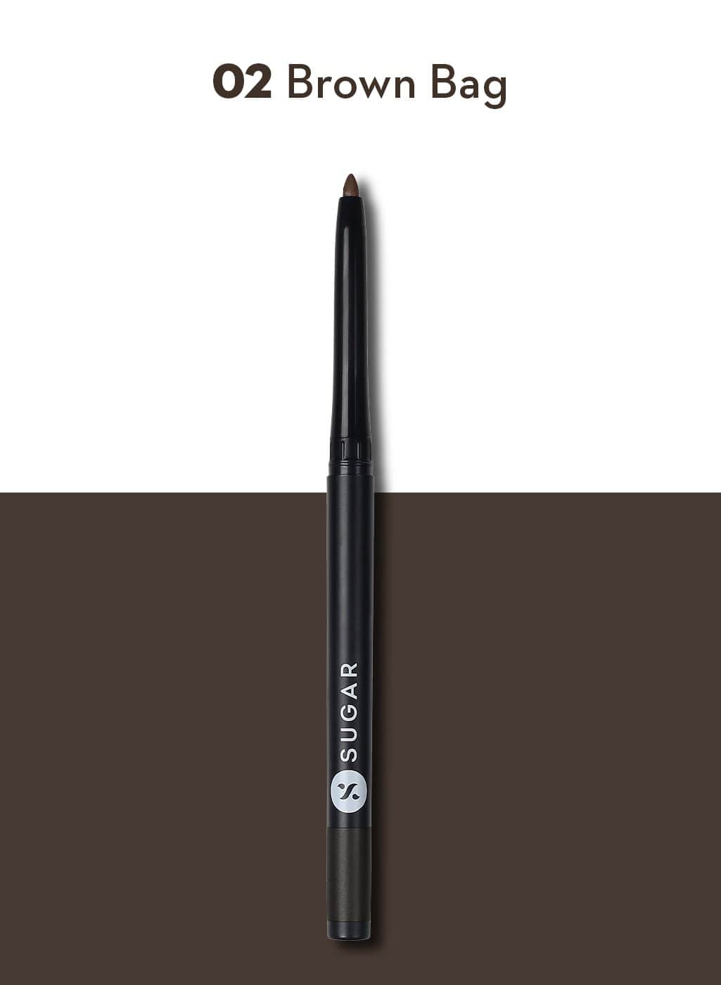 SUGAR - Kohl Of Honour Intense Kajal 02 Brown Bag (Chocolate Brown)